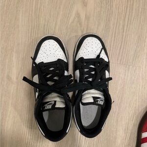 Nike Kids Black and White Sneakers